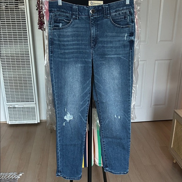 Democracy Denim - Democracy Distressed Jean. Size 8. 26” inseam. Stretch.
